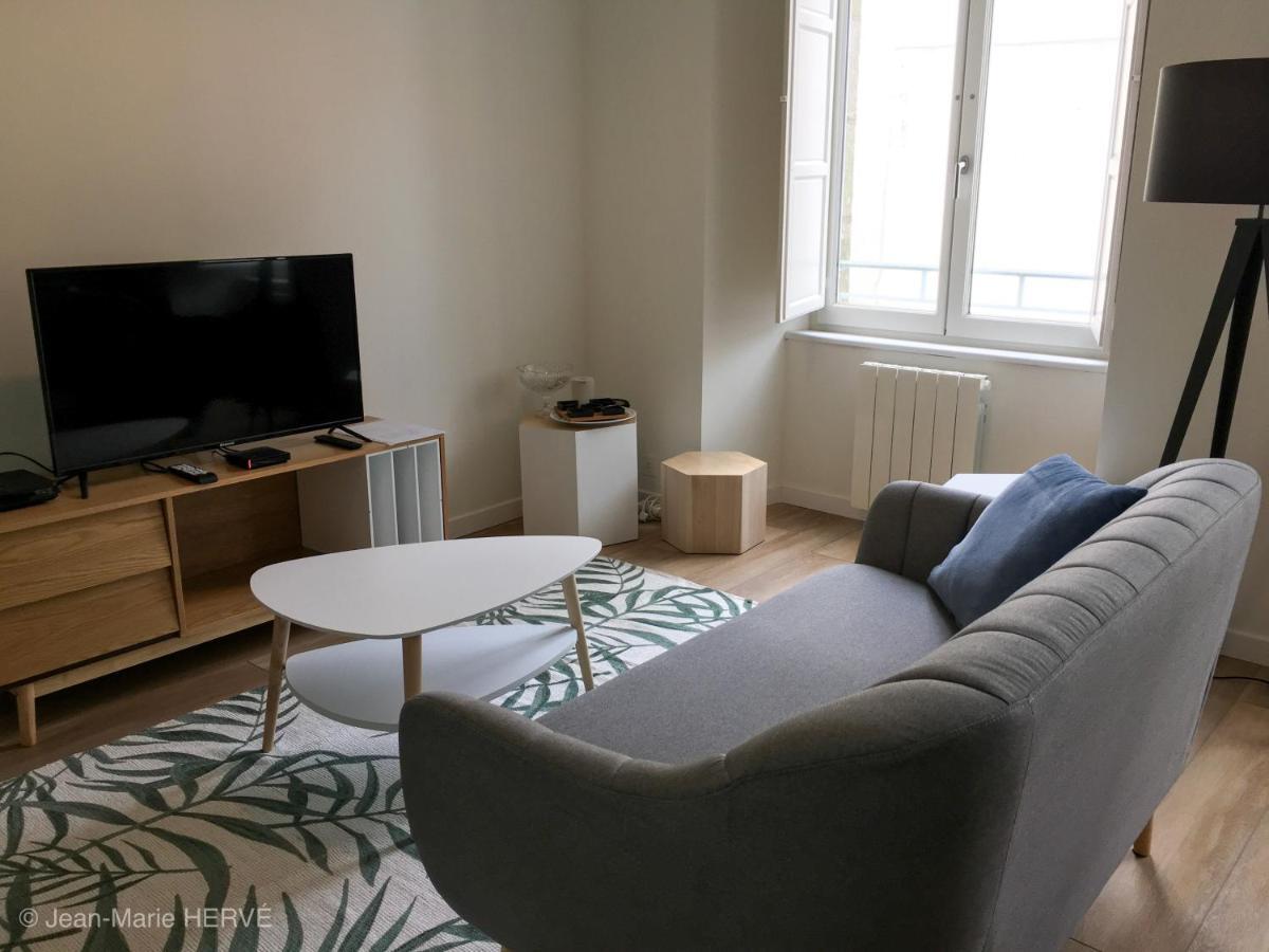 La Palmeraie - Appartement Classe 4 Etoiles - Hyper Centre Ville Quimper Buitenkant foto